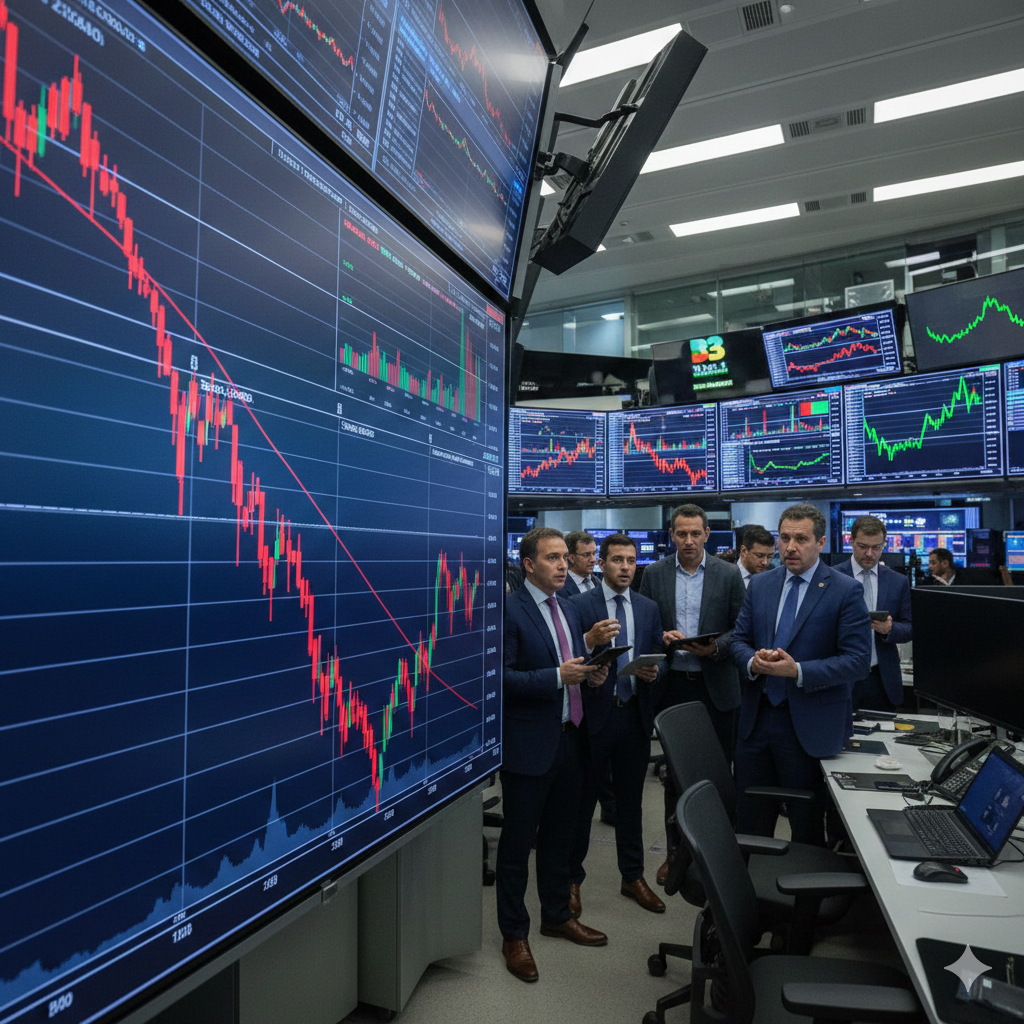 Ibovespa vive “montanha-russa”: novos recordes e queda de mais de 4% na mesma semana